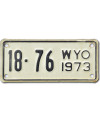 Americká SPZ Wyoming 18-76 moto