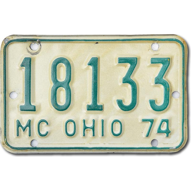 Americká SPZ Ohio 18133 moto