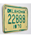 Americká SPZ Oklahoma 22888 moto