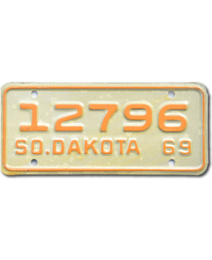 Americká SPZ South Dakota 12796 moto