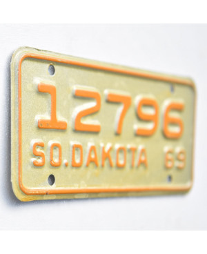 Americká SPZ South Dakota 12796 moto