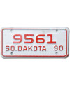 Americká SPZ South Dakota 9561 moto