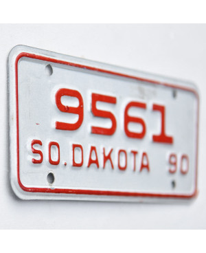 Americká SPZ South Dakota 9561 moto