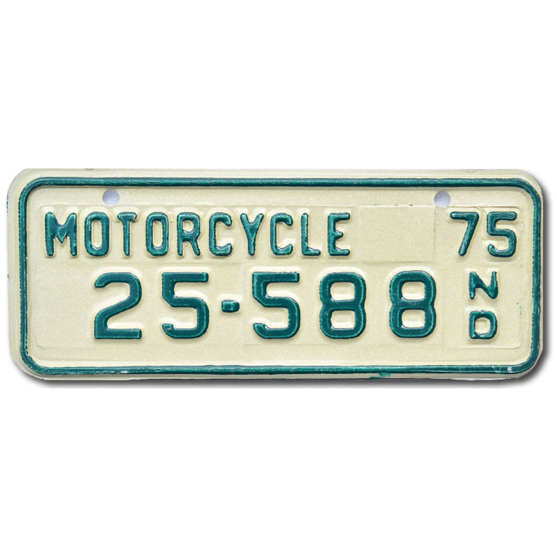 Americká SPZ North Dakota 25-588 moto