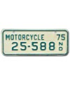 Americká SPZ North Dakota 25-588 moto