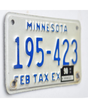 Americká SPZ Minnesota 195-423 moto