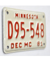 Americká SPZ Minnesota D95-548 moto