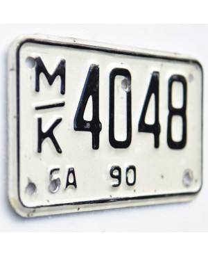 Americká SPZ Georgia MK4048 moto