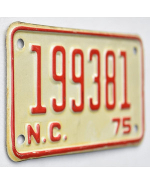 Americká SPZ North Carolina 199381 moto