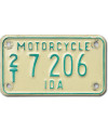 Americká SPZ Idaho 2T7 206 moto