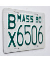 Americká SPZ Massachusetts 1980 BX6506 moto