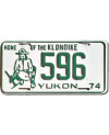 Kanadská SPZ Yukon 1974 Home Of The Klondike 596
