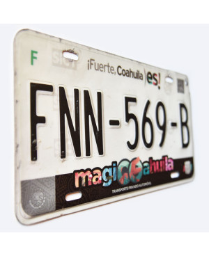 Mexická SPZ Coahuila Magic FNN-569-B