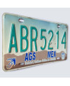 Mexická SPZ Aguascaliantes ABR 5214