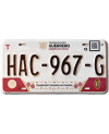 Mexická SPZ Guerrero HAC-967-G
