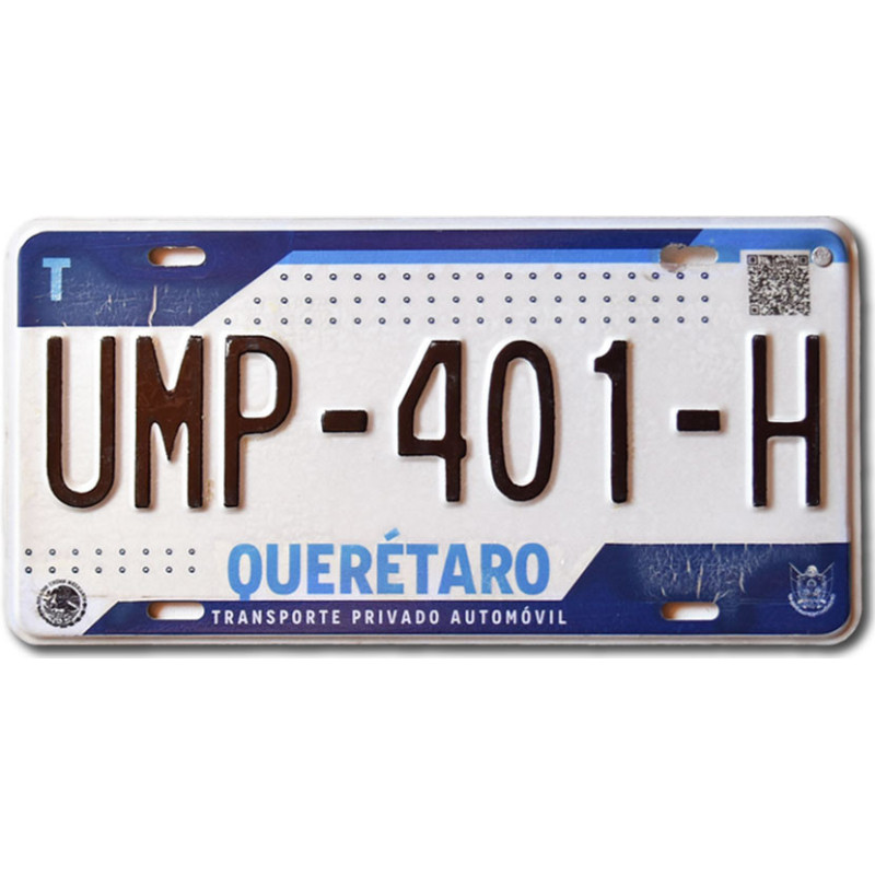 Mexická SPZ Quarétaro UMP-401-H