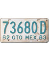 Mexická SPZ Guanajuato 73680D