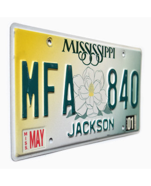 Americká SPZ Mississippi Magnolia