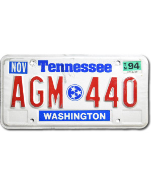 Americká SPZ Tennessee Stars