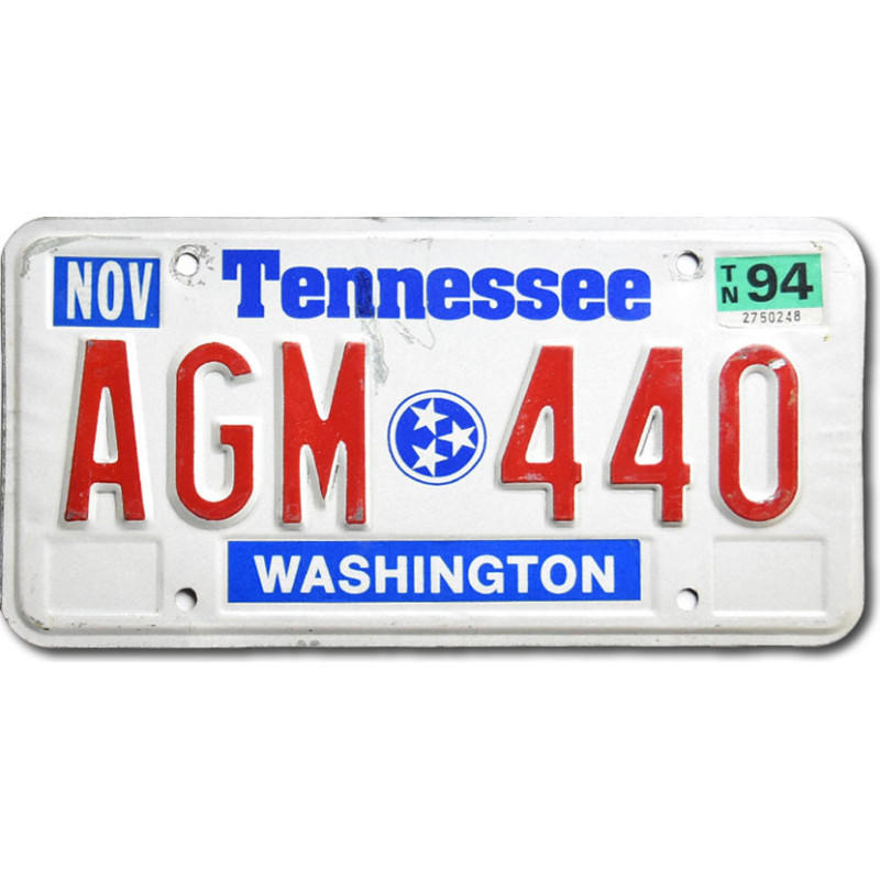 Americká SPZ Tennessee Stars