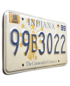 Americká SPZ Indiana The Crossroads