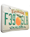 Americká SPZ Florida Orange
