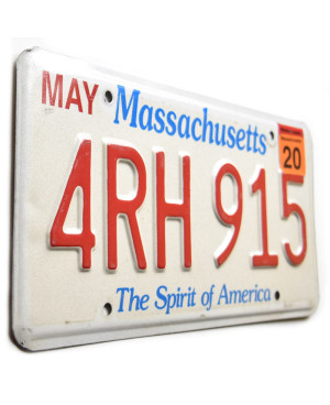 Americká SPZ Massachusetts - The Spirit of America