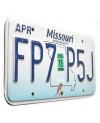 Americká SPZ Missouri Blue Bird