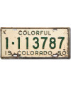Americká SPZ Colorado 1950 Colorful 1-113787