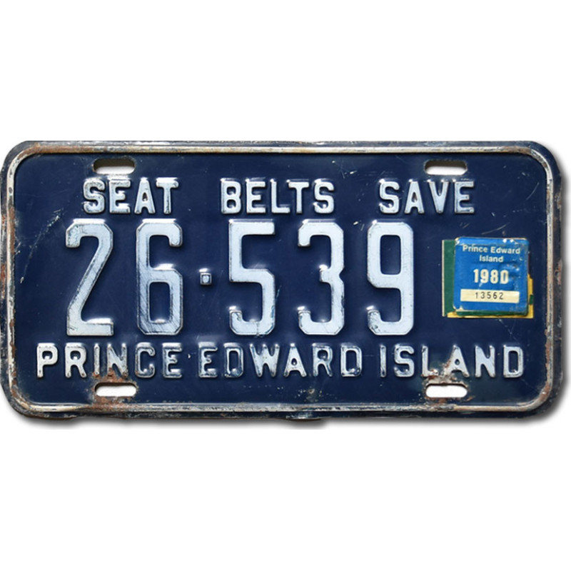 Kanadská SPZ Prince Edward Island Blue 26-539