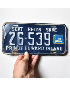 Kanadská SPZ Prince Edward Island Blue 26-539