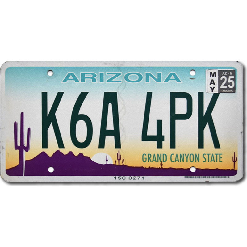 Americká SPZ Arizona Grand Canyon flat