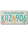 Kanadská SPZ Saskatchewan Wheat KRZ 906