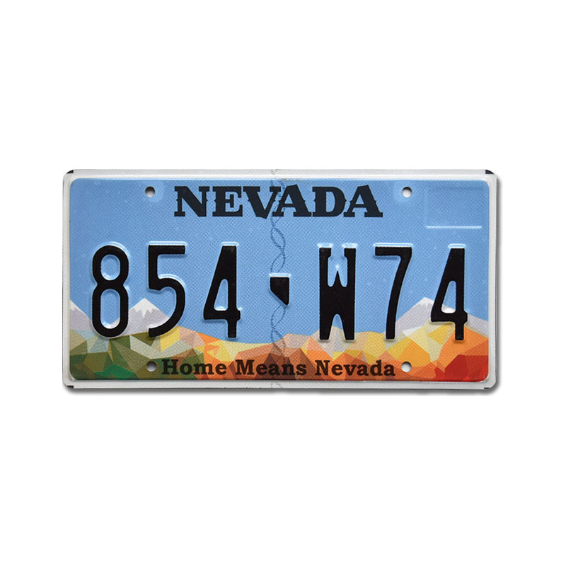 Americká SPZ Nevada Home Means