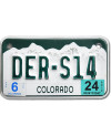 Americká SPZ Colorado DER-S14 moto