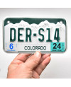 Americká SPZ Colorado DER-S14 moto