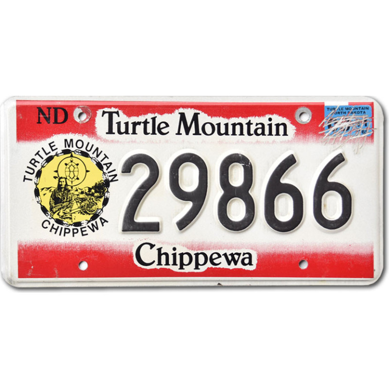 Americká SPZ North Dakota Turtle Mountains 29866
