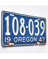 Americká SPZ Oregon 1942 Blue 108-039