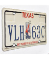 Americká SPZ Texas Statehood VLH 63C