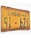 Americká SPZ Kansas 1946 Yellow 91-621