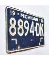 Americká SPZ Michigan 1973 Blue 8894-DK