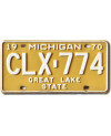 Americká SPZ Michigan 1970 Great Lake State CLX-774