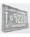 Americká SPZ New Mexico 1971 Enchantment T-52232