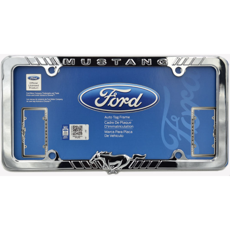 Rámeček na americké SPZ Ford Mustang chrom ocel