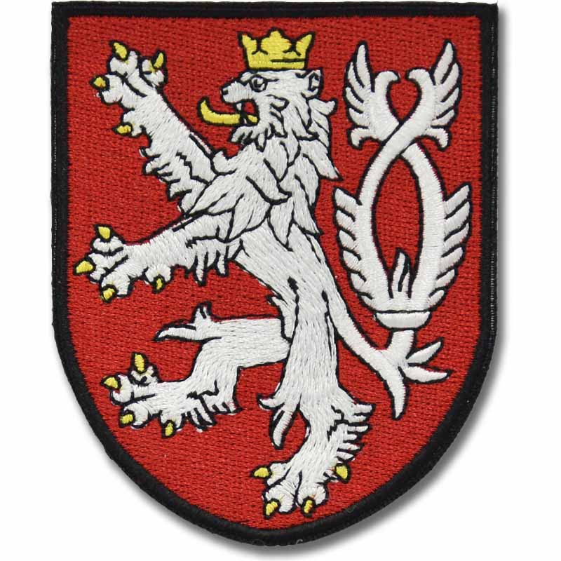 Nášivka Český znak 8 cm x 6,5 cm