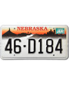 Americká SPZ Nebraska Chimney 46-D184