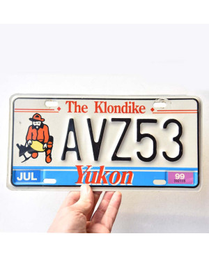 Kanadská SPZ Yukon 1999 The Klondike AVZ53