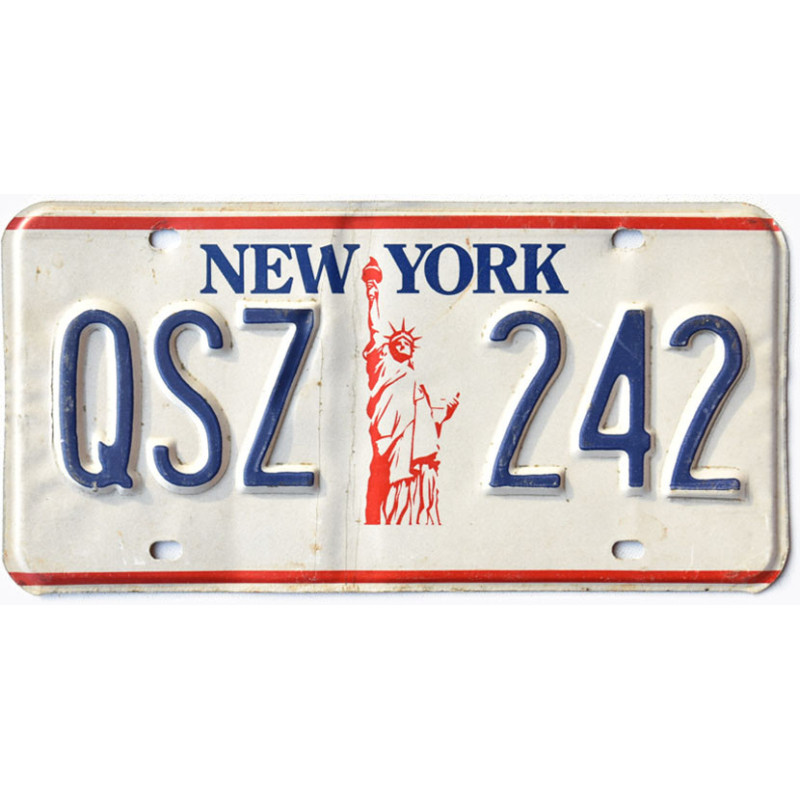 Americká SPZ New York Liberty QSZ 242