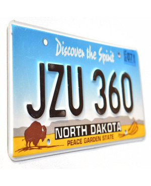 Americká SPZ North Dakota Buffalo