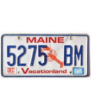 Americká SPZ Maine Lobster 5275 BM